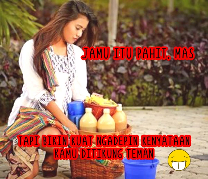 10 Meme 'Jamu Pahit' Ini Lucu Banget Bikin Ngakak Guling 