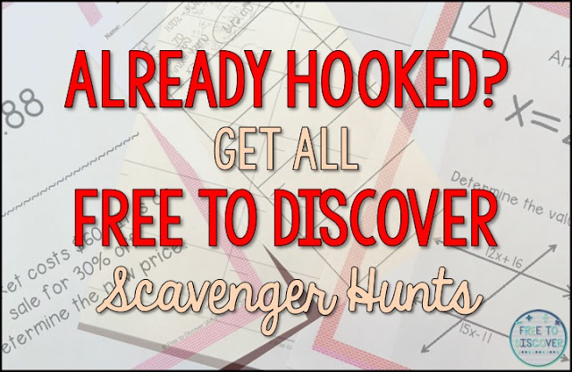 5 reasons to start using scavenger hunts in your math class today