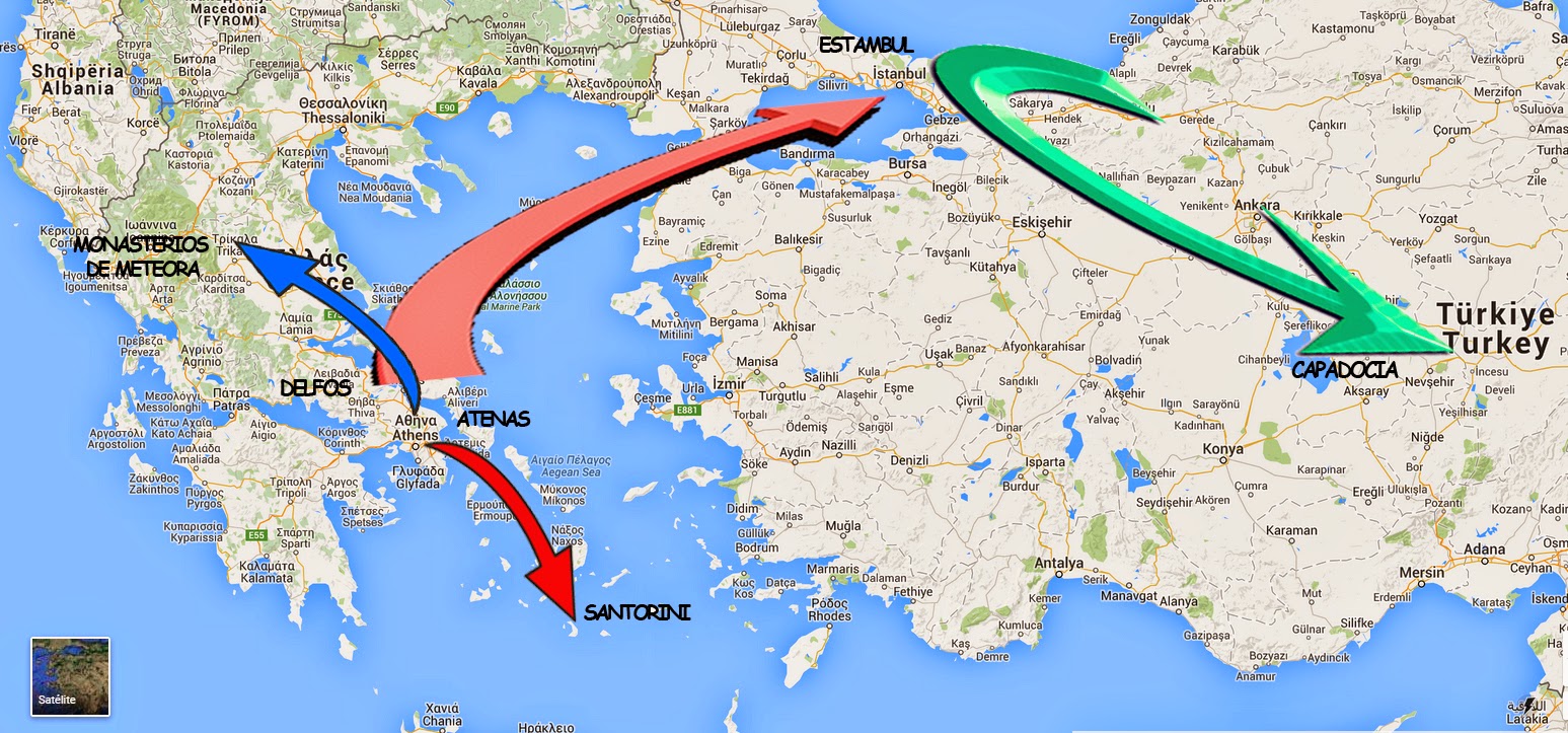 Rutas Por Grecia Mapa Rutas Por Grecia Mapa