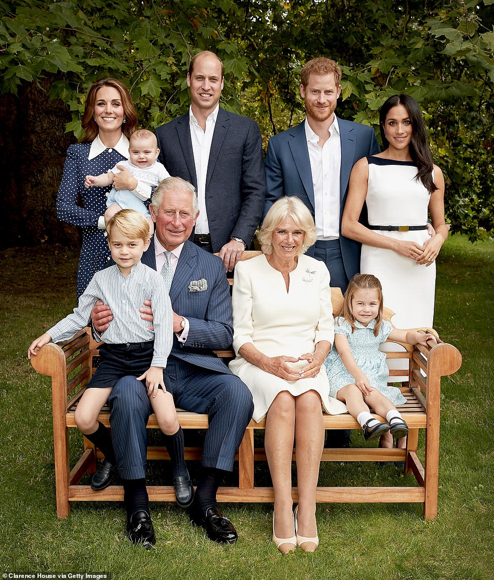 Family Photo for Prince Charles 70th