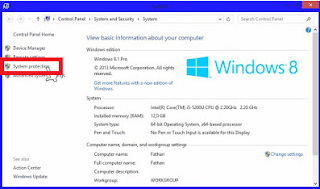 Cara Termudah Membuat Restore Point Pada Windows 8
