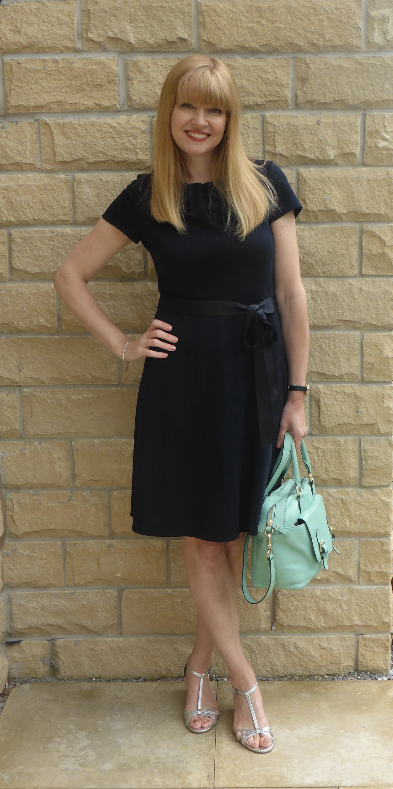 shoes to wear with silver gown