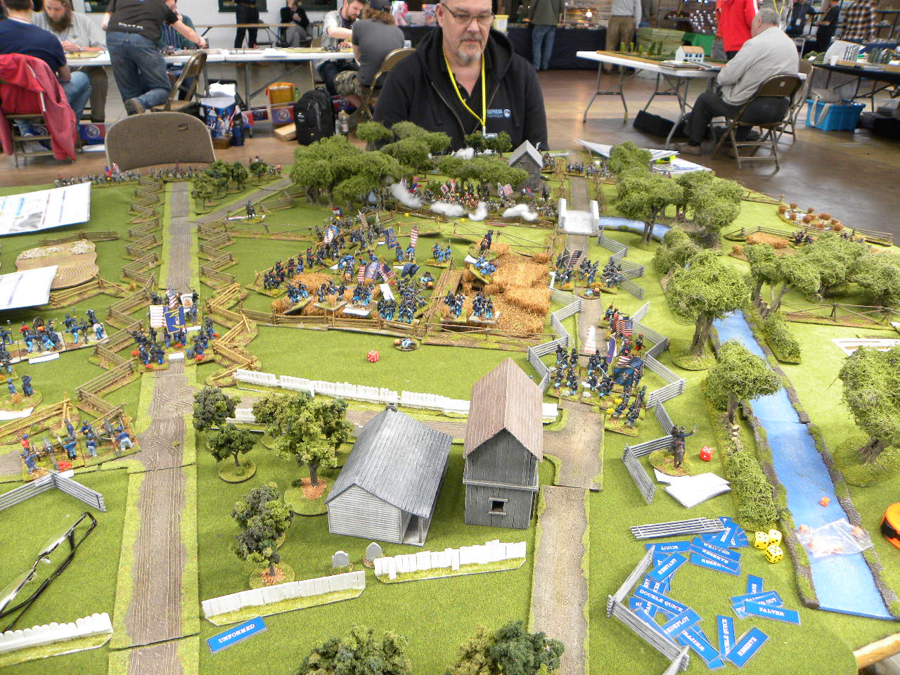 Stumpy's Wargame Blog 28mm ACW Game at the Legionary Show Exeter using