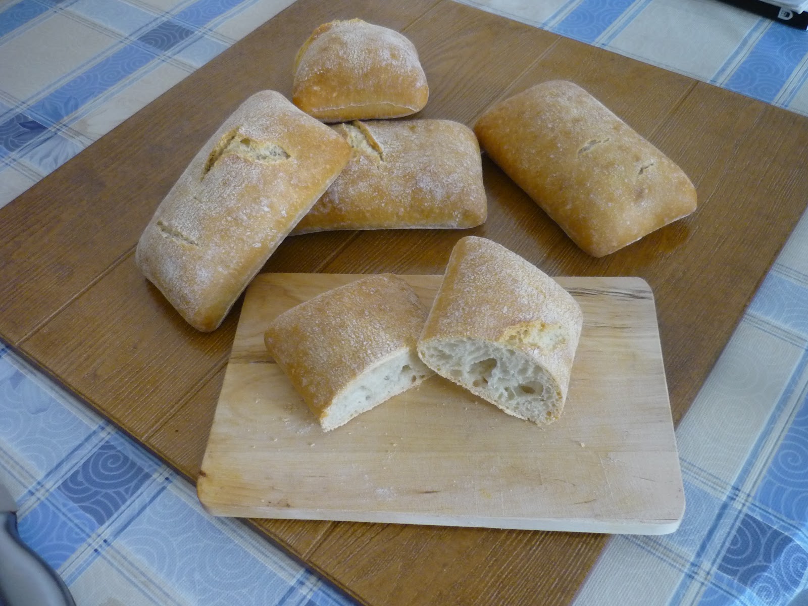 Cocinando con Sencillez Pan Ciabatta
