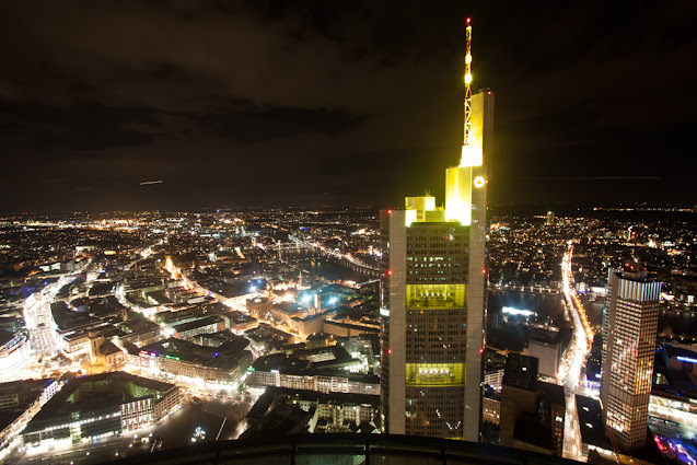 Panorama dalla Main tower-Francoforte