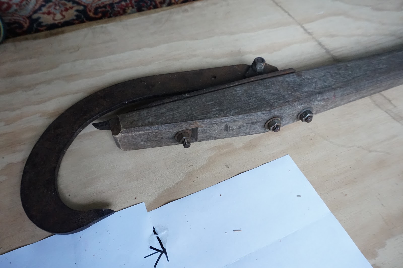 Bruce Teakle's Pages Making a Cant Hook