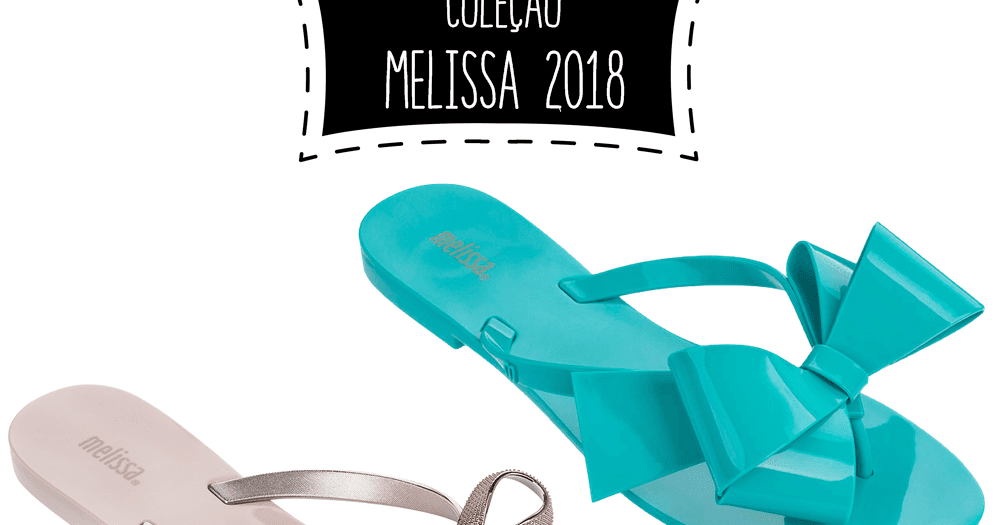chinelos melissa 2018