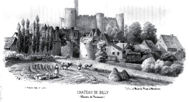 patrimoine de l'Allier Château de Billy
