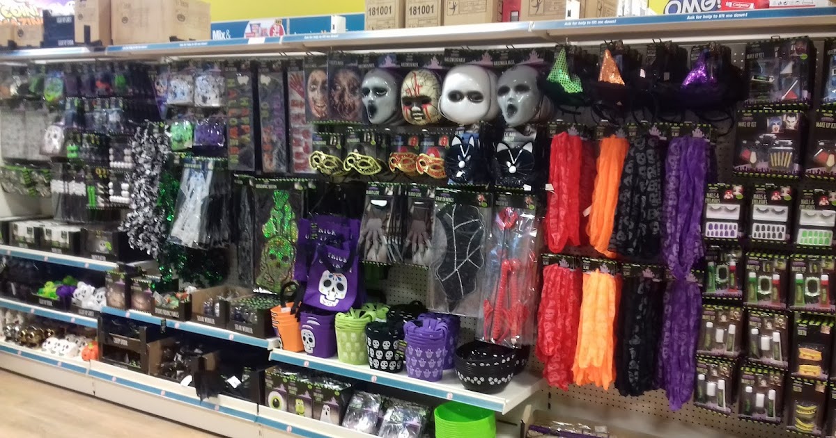 Halloween Vince's dark delights! Poundland start putting out Halloween