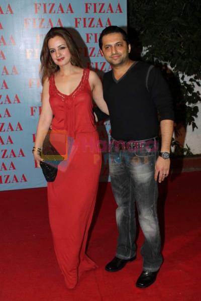 Laila Khan Rajpal in Red Gown - HOT - Laila Khan Rajpal at Zarine Khan's Fizaa store launch