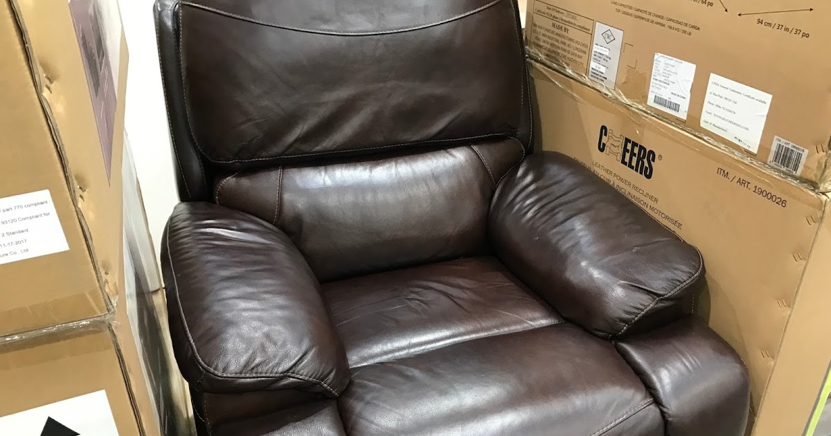 Simon Li Leather Glider Recliner Chair Costco Weekender