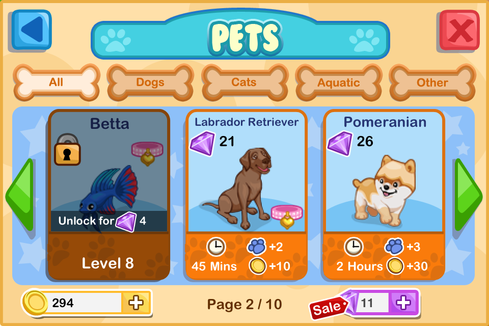 Sami's Stories Pet Shop Pets