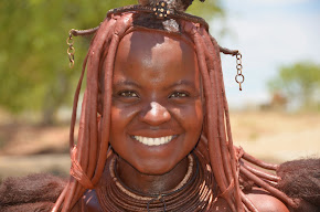 Himba Chuashoura, getroffen im Kaokaveld in Namibien
