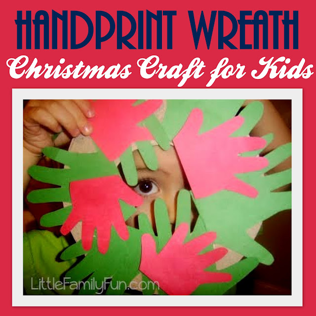 Christmas bulletin Little Family Fun: Dec. 14 - Hand Wreath