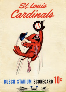 Mostly Random Photos, eh?: St. Louis Cardinals Busch Stadium Scorecard 10