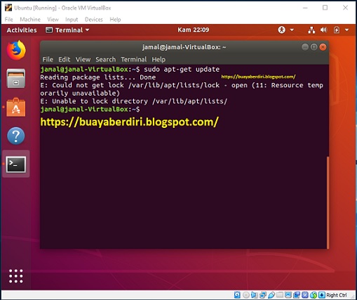 Cara mengatasi Error Unable to lock directory di ubuntu