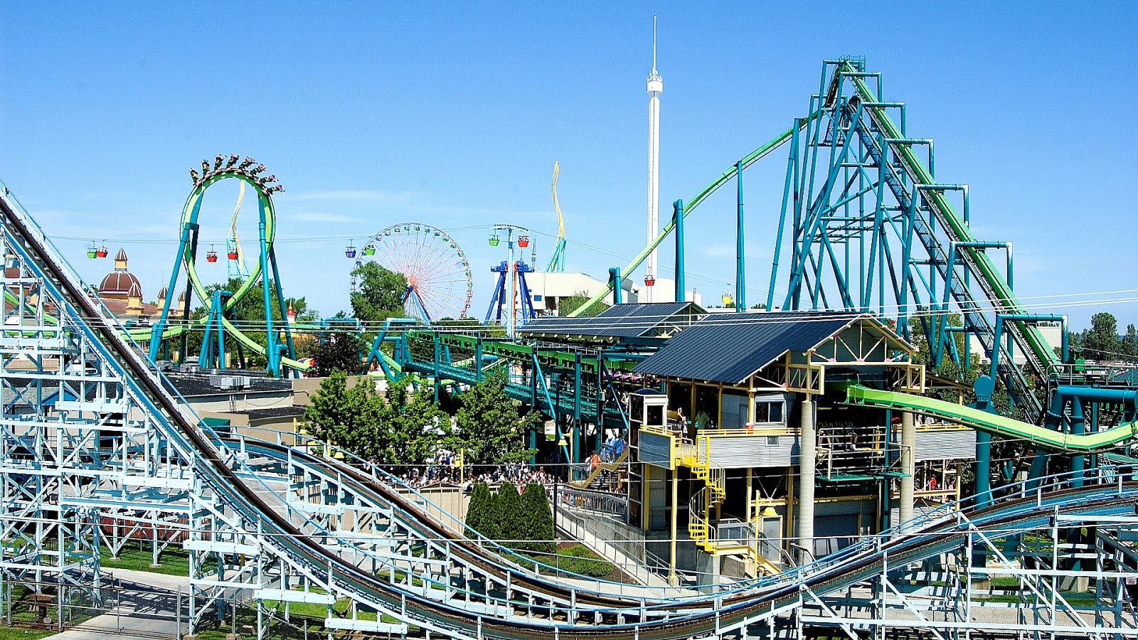 Cedar Point Ohio Amusement Park - Trip to Park