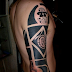 New Tribal Tattoo Design For Man