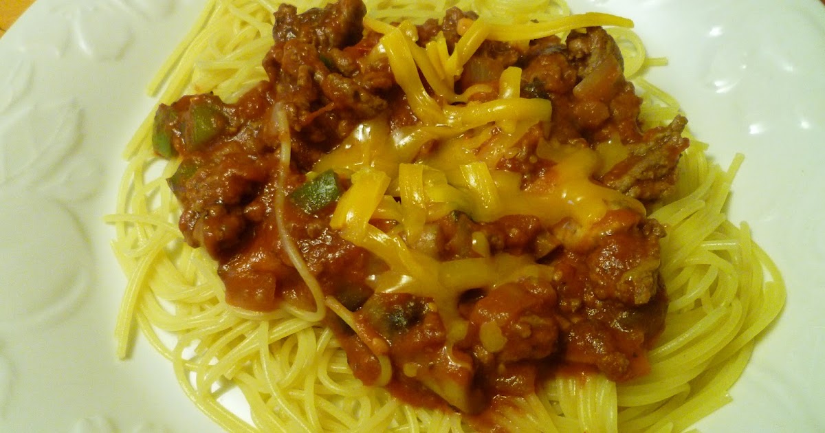 My Food Infatuation: Homemade Spaghetti Meat Sauce