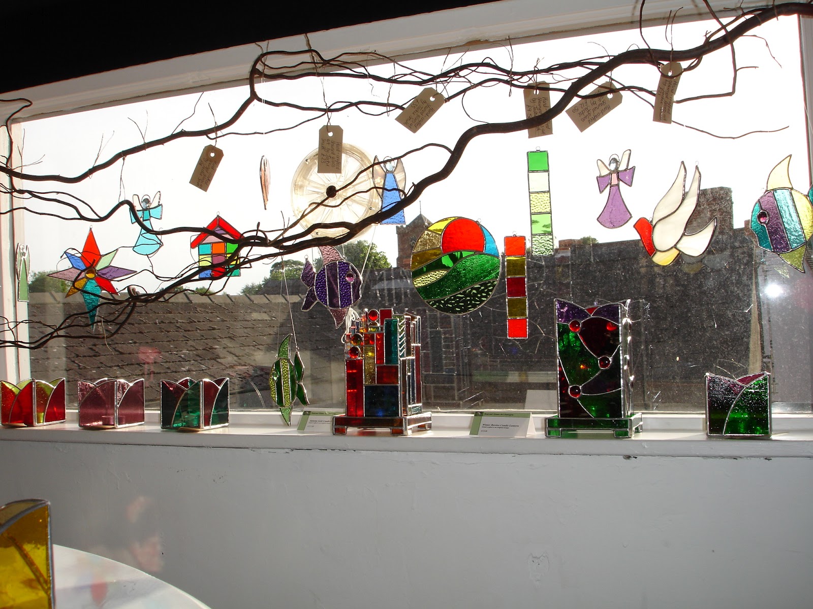 Stained Glass Art Designs Exhibition at Blue Gallery in Shifnal