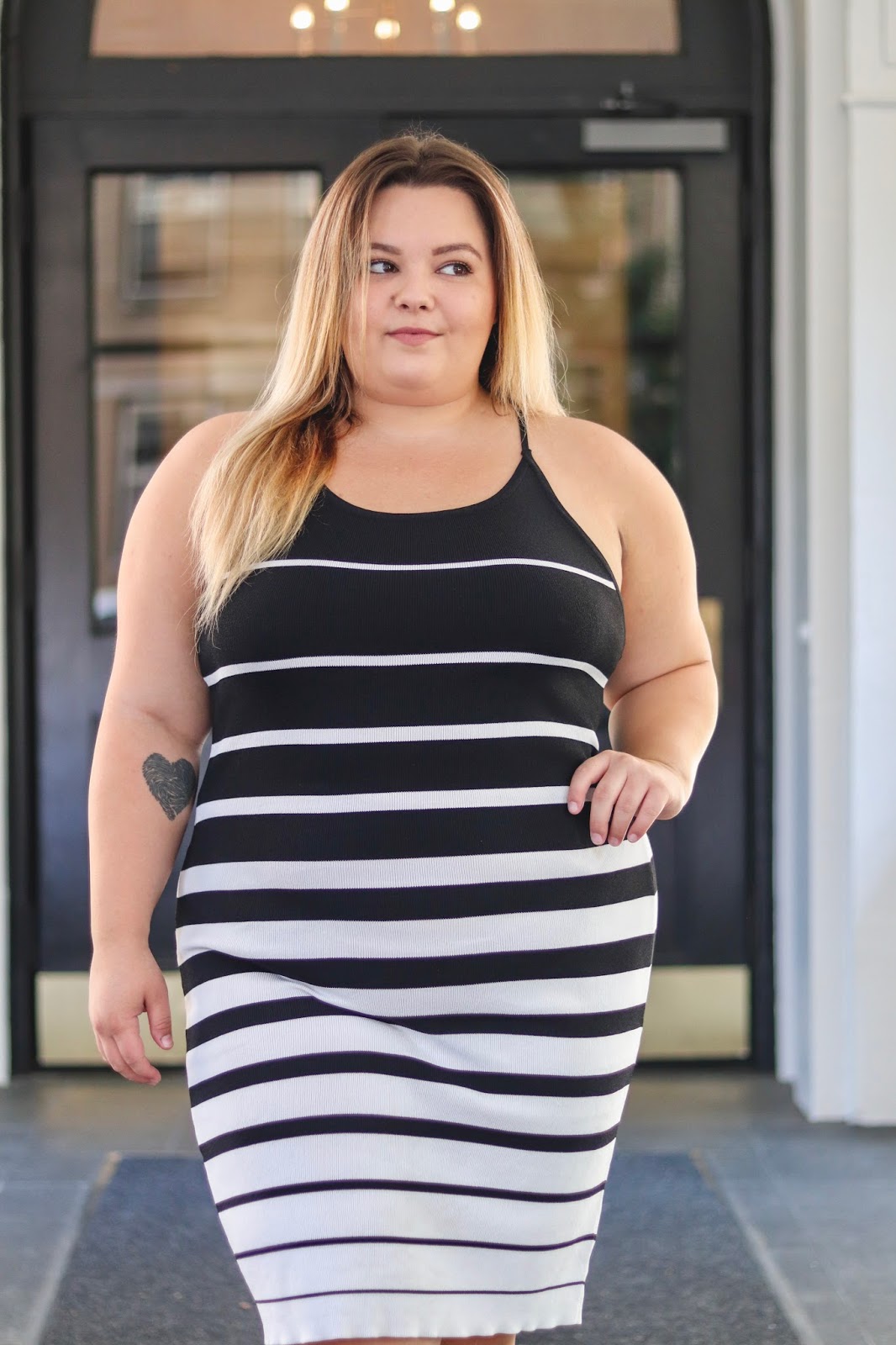 Striped Right - Trendy Curvy  Plus size outfits, Plus size