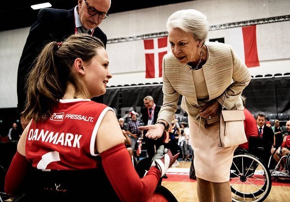 Princess Benedikte is Patron of The Danish Sports Organization for the Disabled Parasport Danmark
