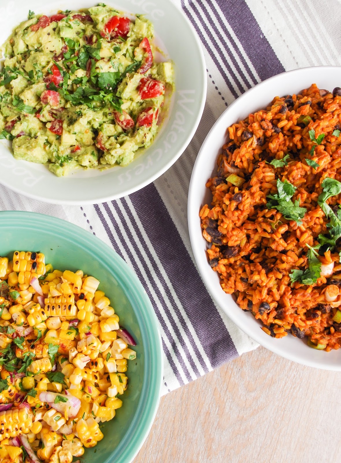 Mexican Rice Grilled Corn Mango Salsa Euphoric Vegan