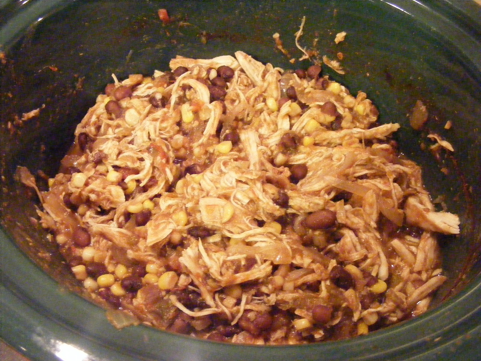 Green and Lean: Crockpot Shredded Chicken Tacos