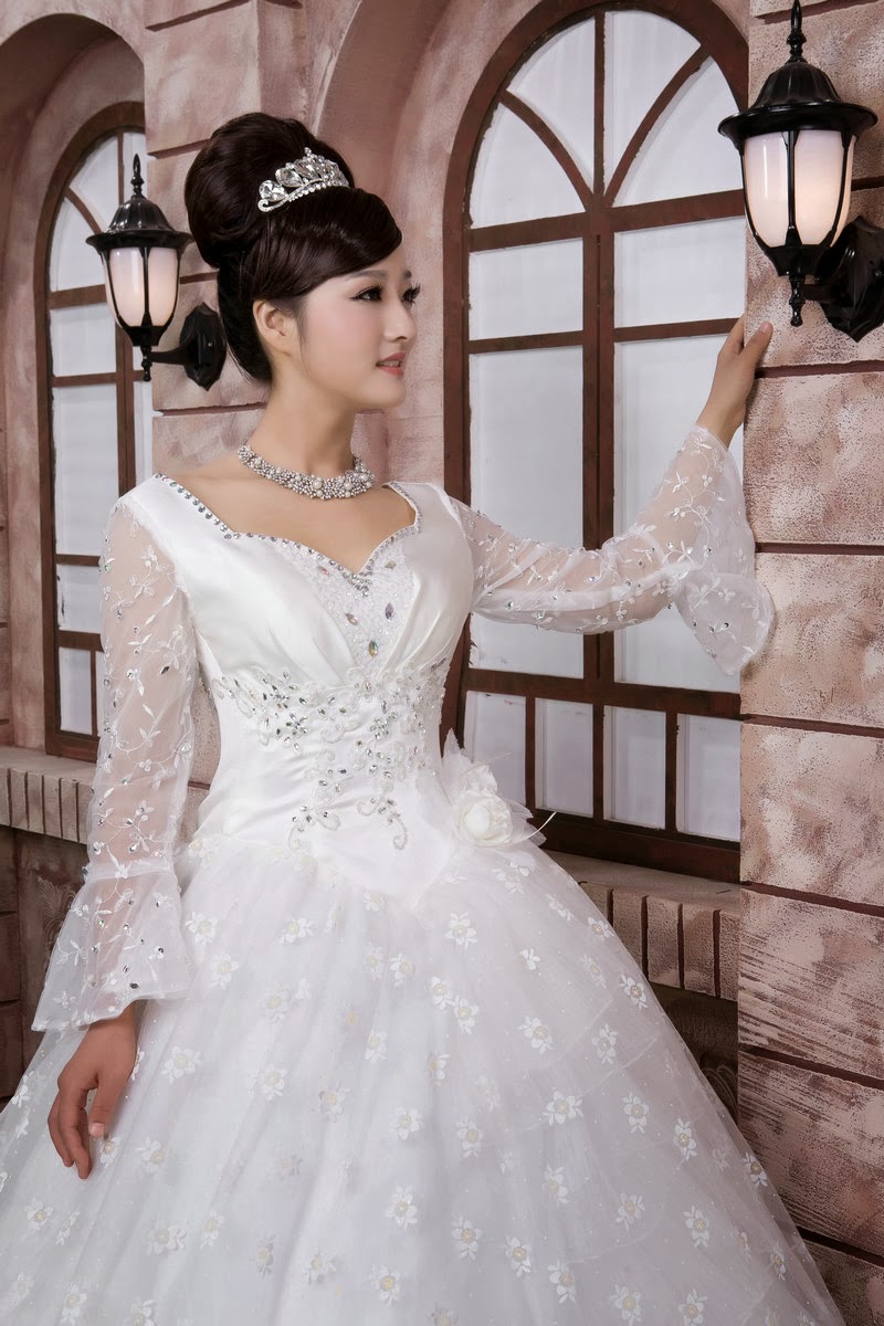 Imágenes de Vestidos de novia con mangas Vestidos Moda