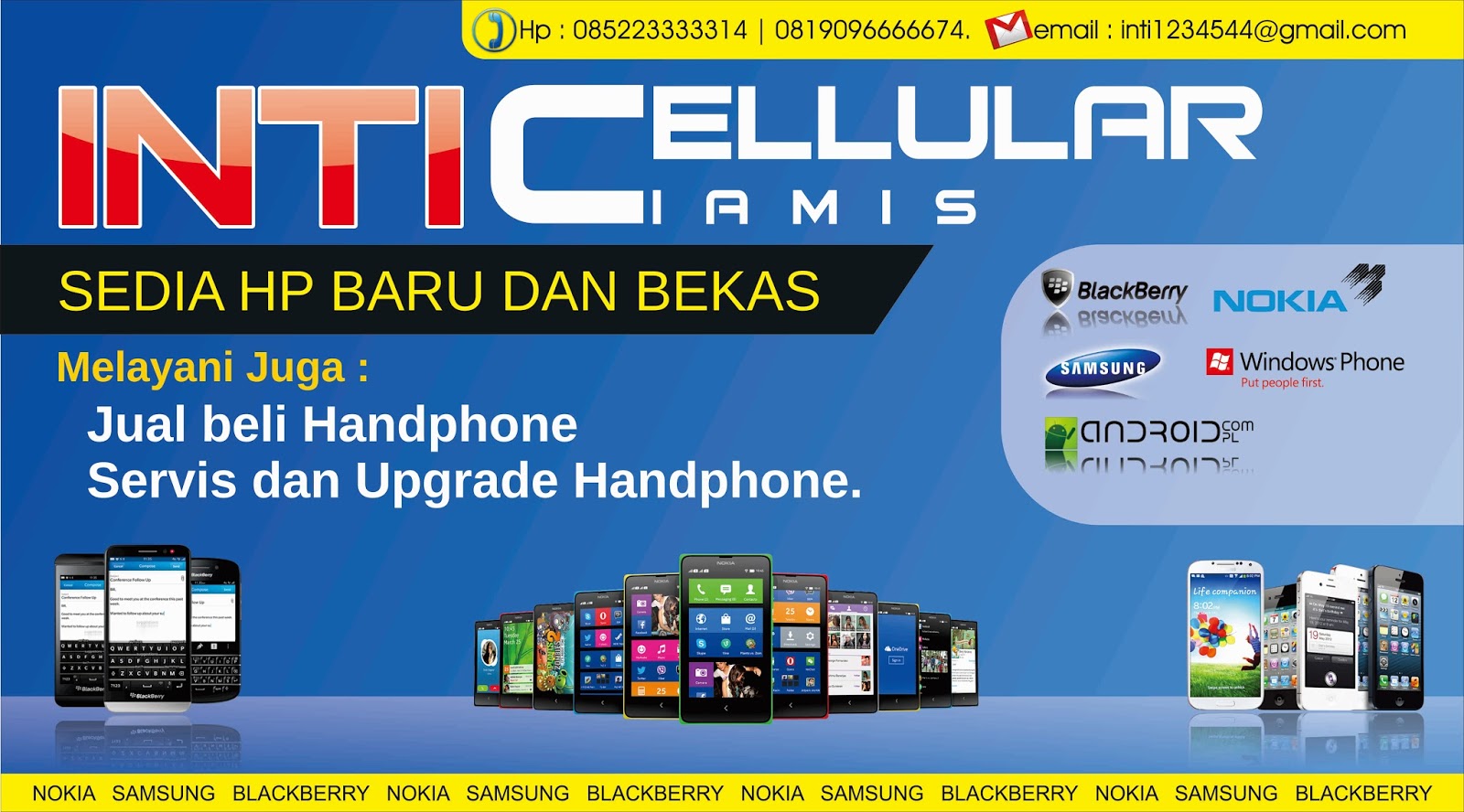 Banner Counter HP INTI Cell Download Desain Cdr Gratis