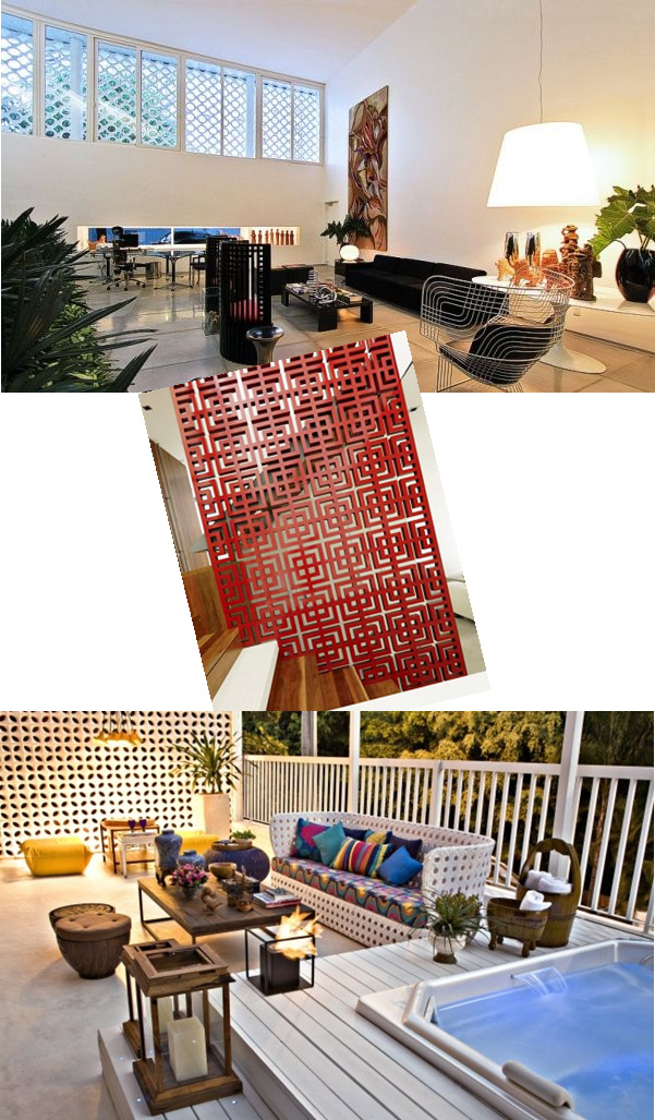 decoração com cobogó