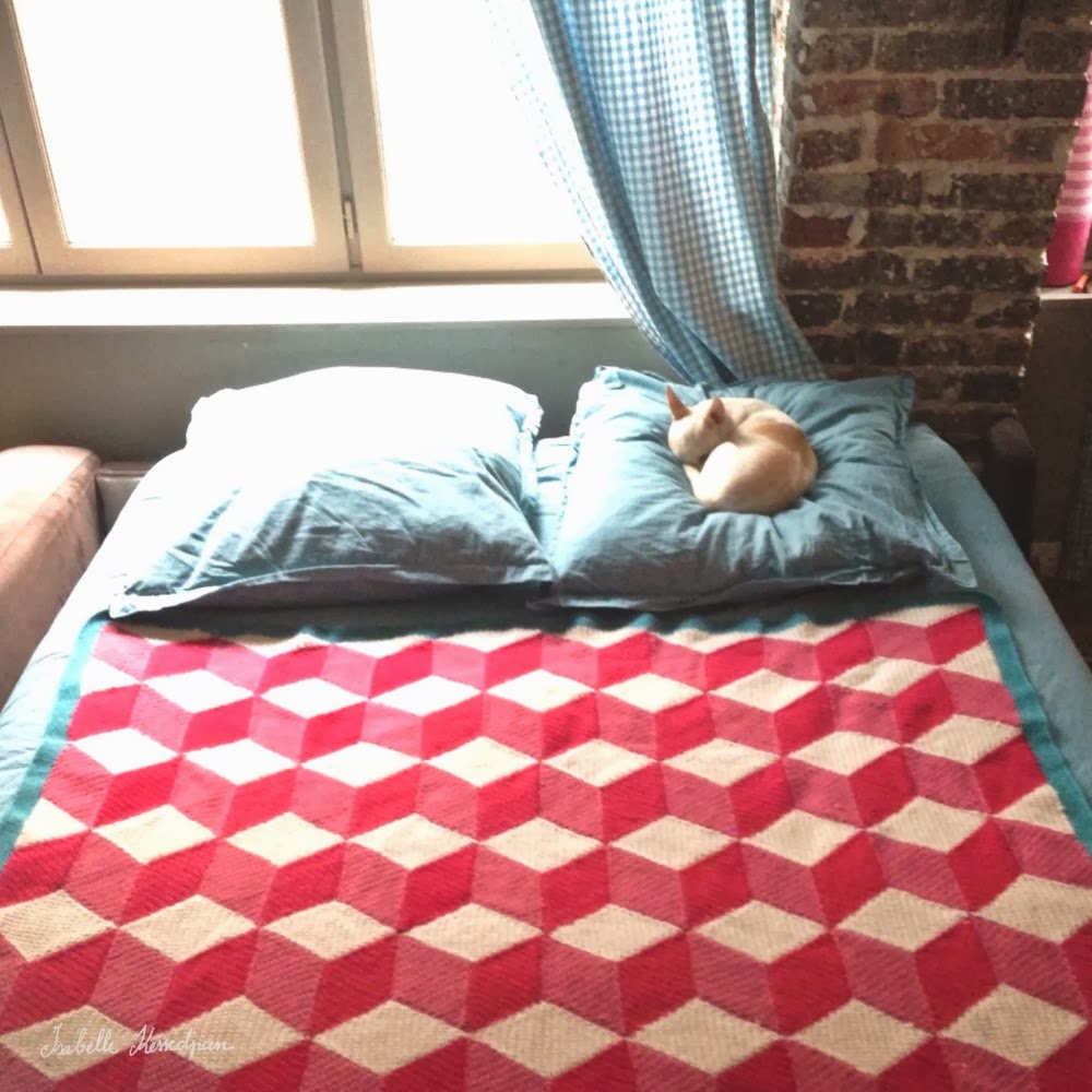 Isabelle Kessedjian Vasarely blanket The end!