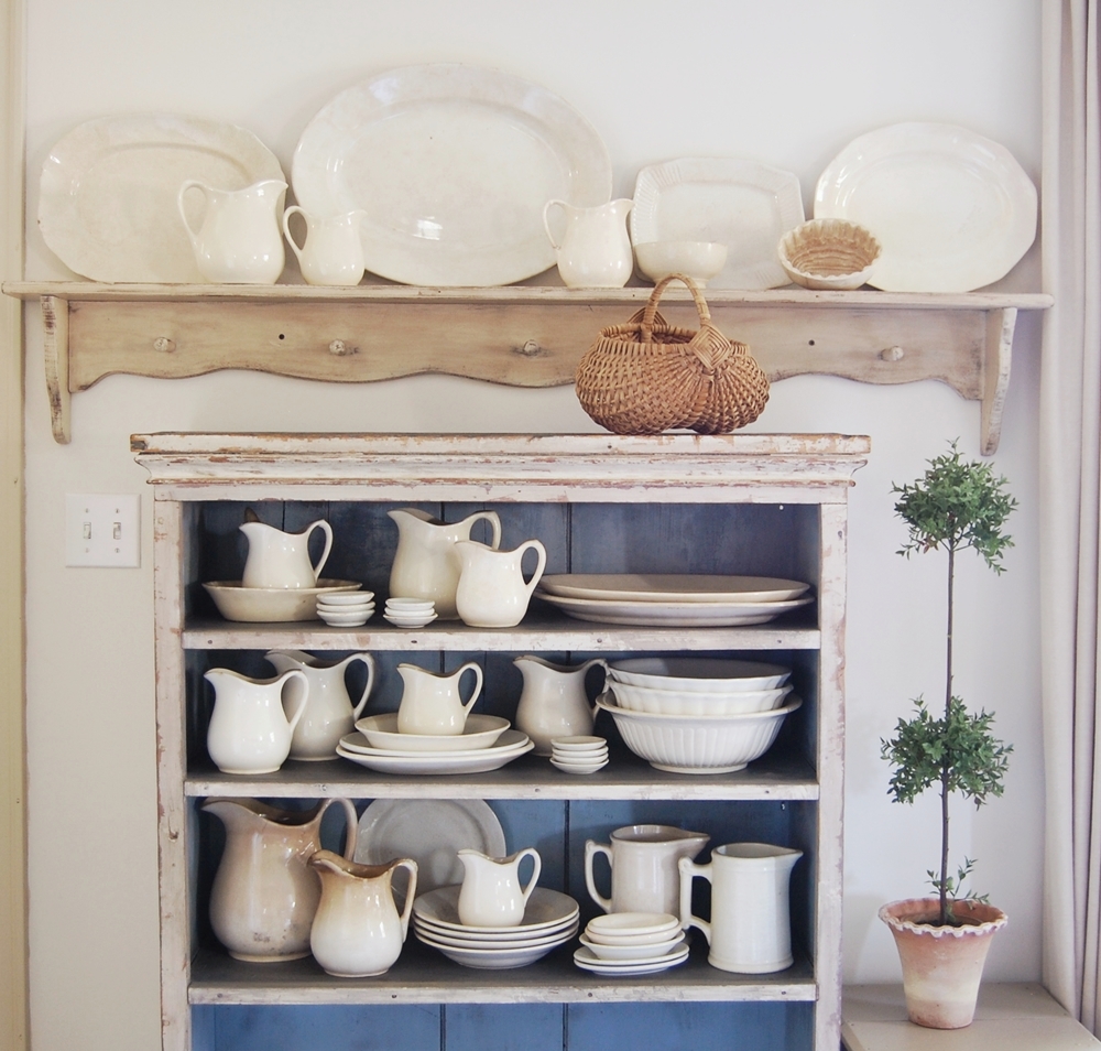 Frog Goes to Market My Antique Ironstone Collection