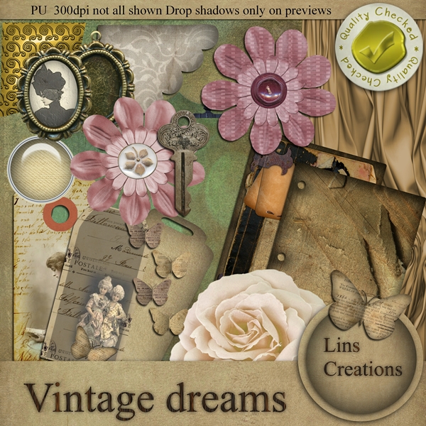 Lisa's Scrap Place Vintage Dreams by Lins Creations