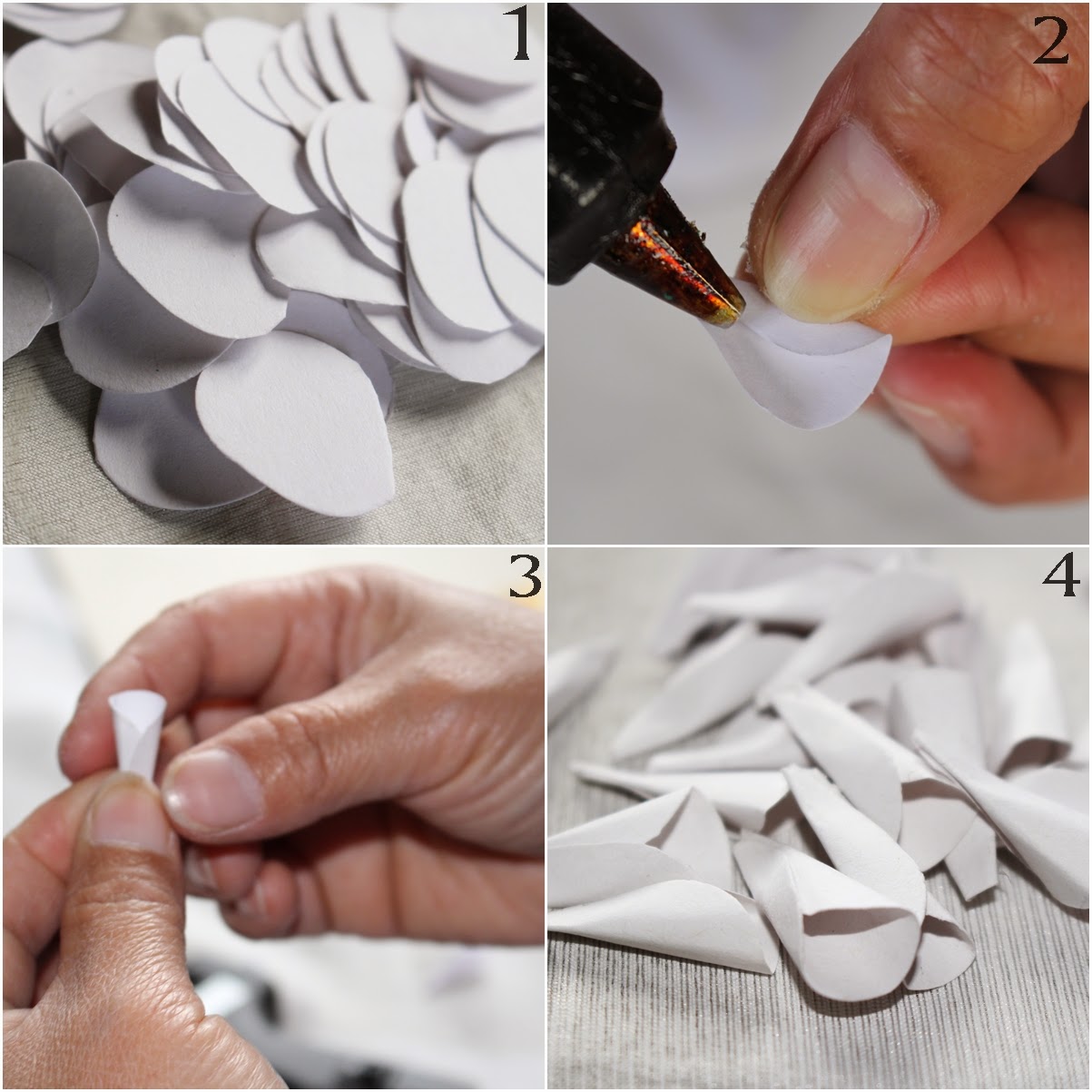 DIY How To Make a Paper Dahlia Flower Reduce. Reuse. Recycle