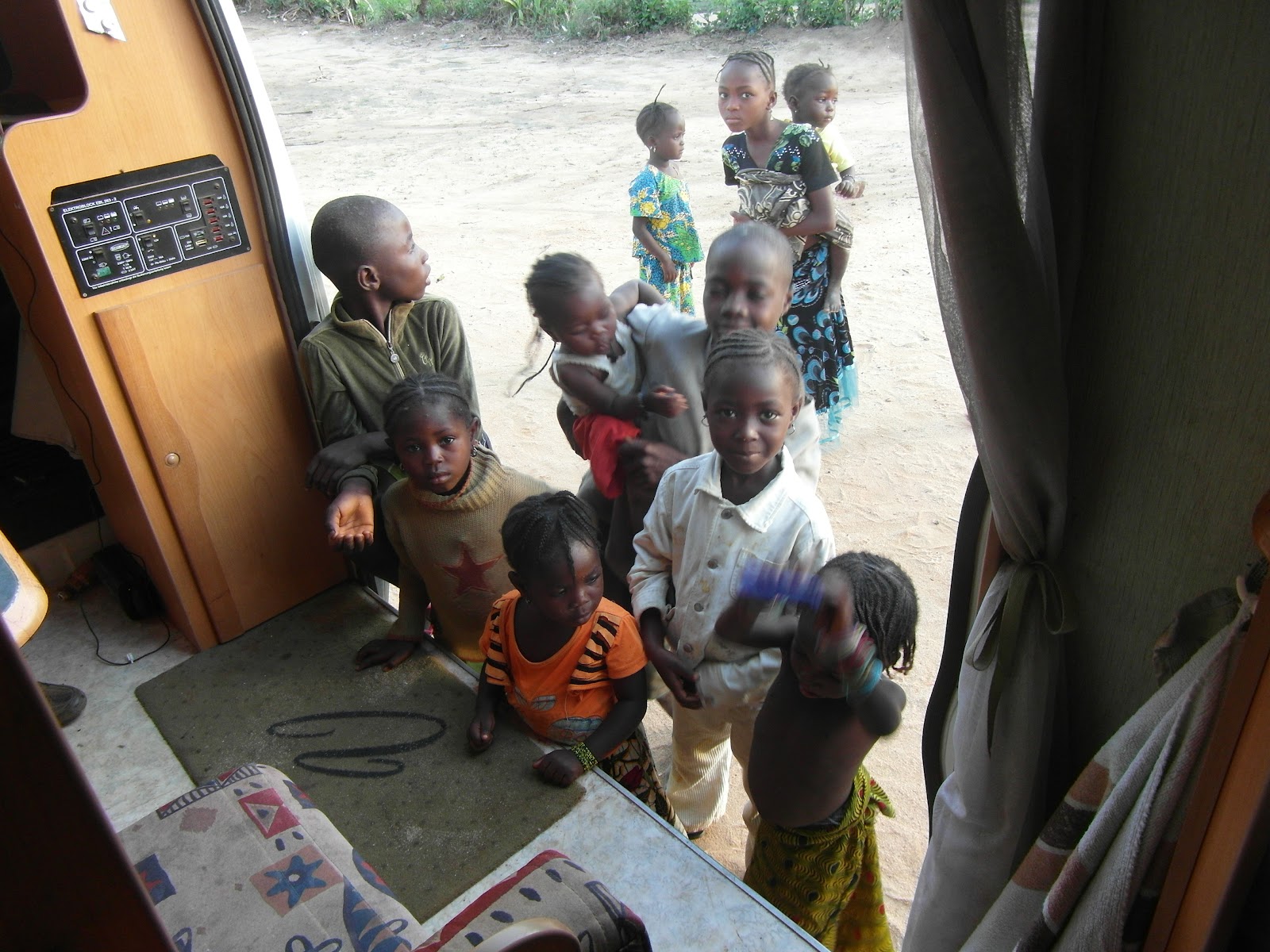 Afrika over land Togo/Ghana/Ivoorkust