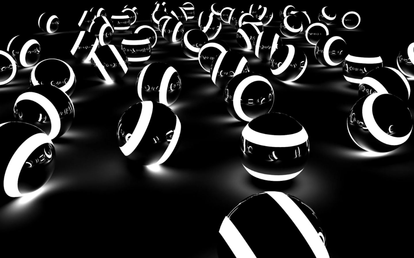 Moving Black Wallpaper