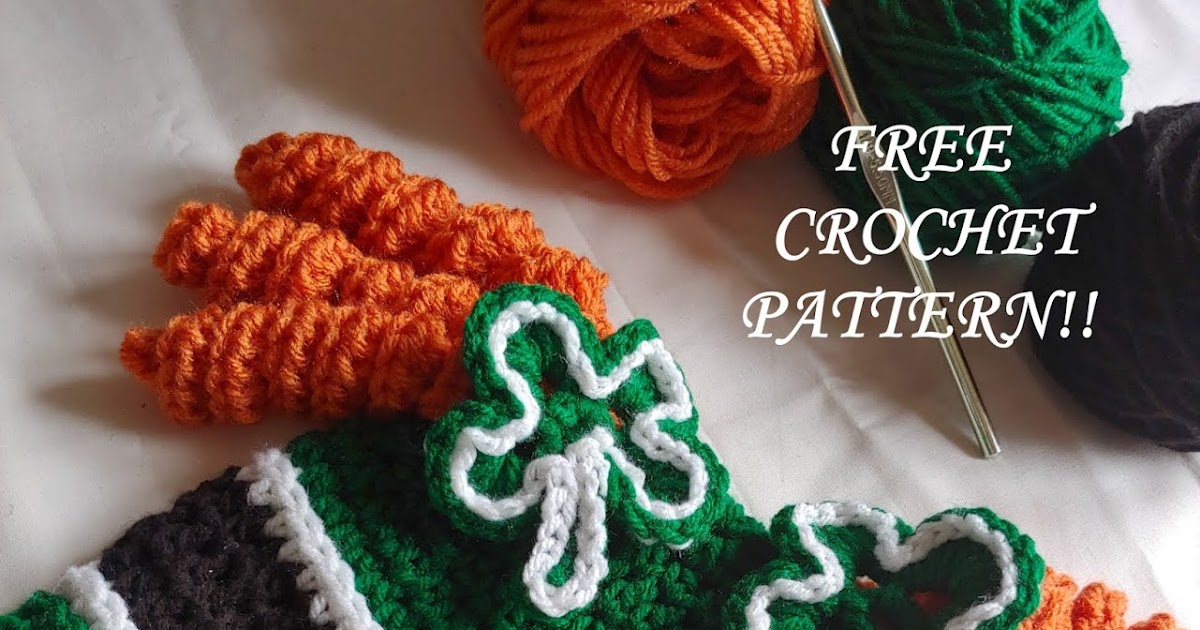 Rachel's Lovely Stitches Pigtail Leprachaun BeanieFree Crochet Pattern