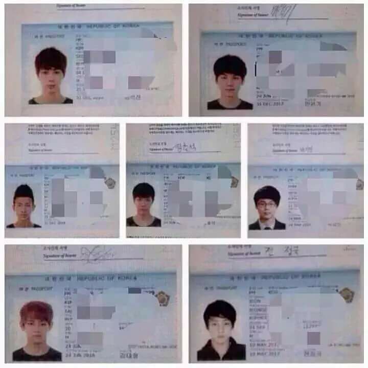 BTS Passport Picture...i'm dying | BTSTAN