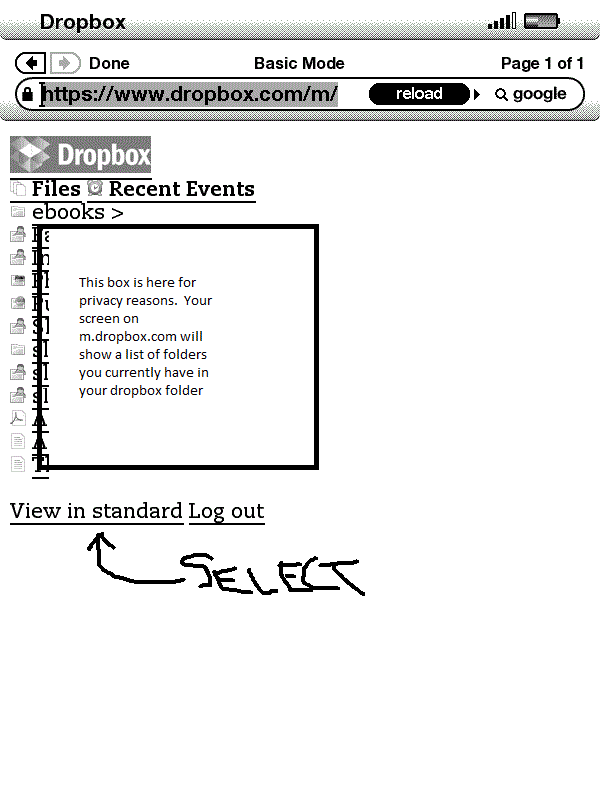 The Pensky File Using dropbox to wirelessly transfer files to your Kindle 2 for FREE