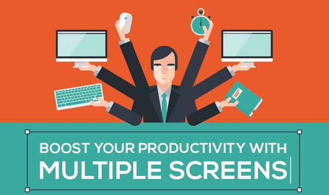 Boost Your Productivity With Multiple Screens