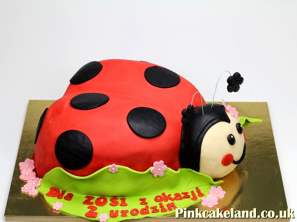Ladybird Birthday Cake London