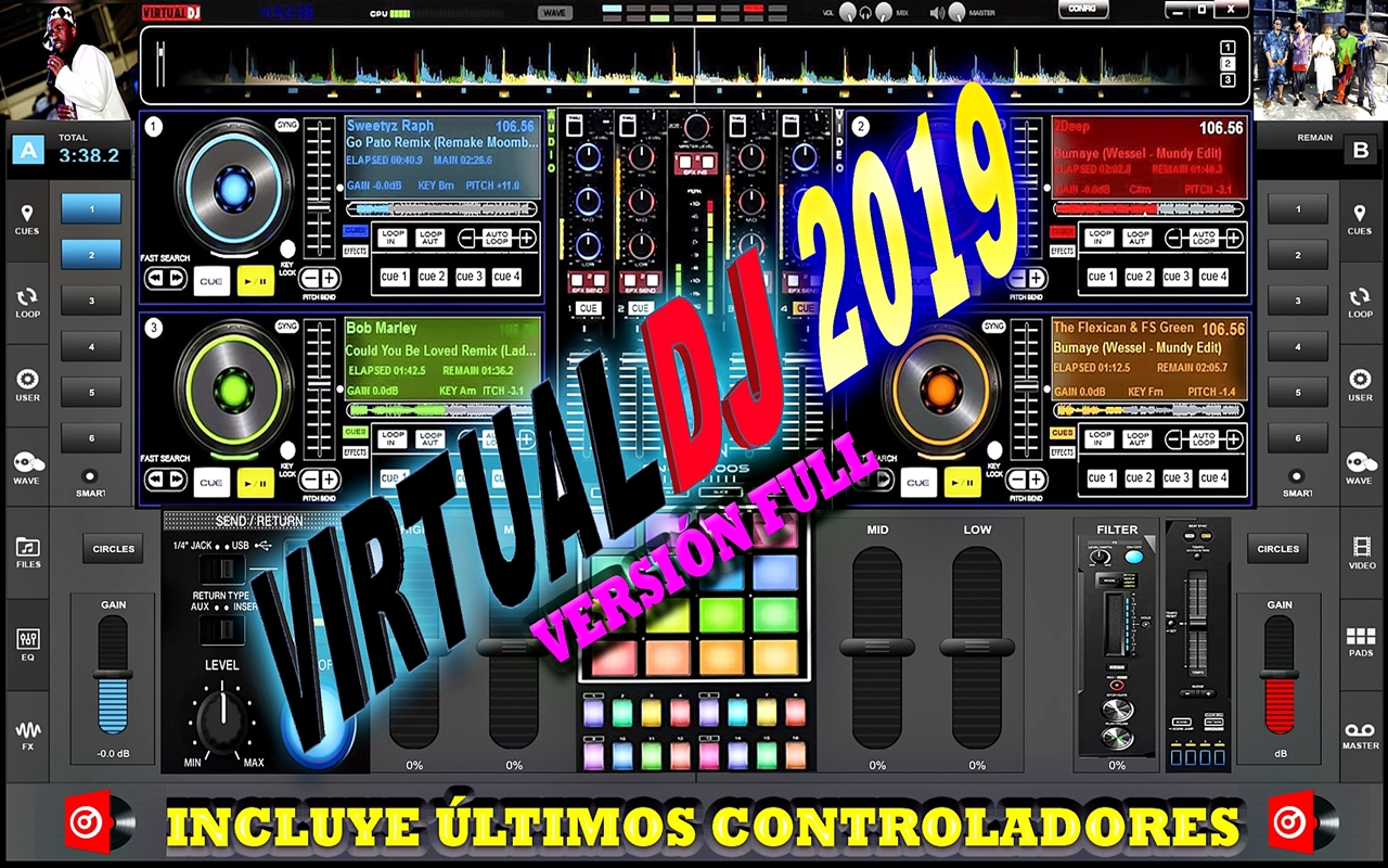 Kyoresu. эквалайзер диджейский. Virtual song. 5. Virtual dj.