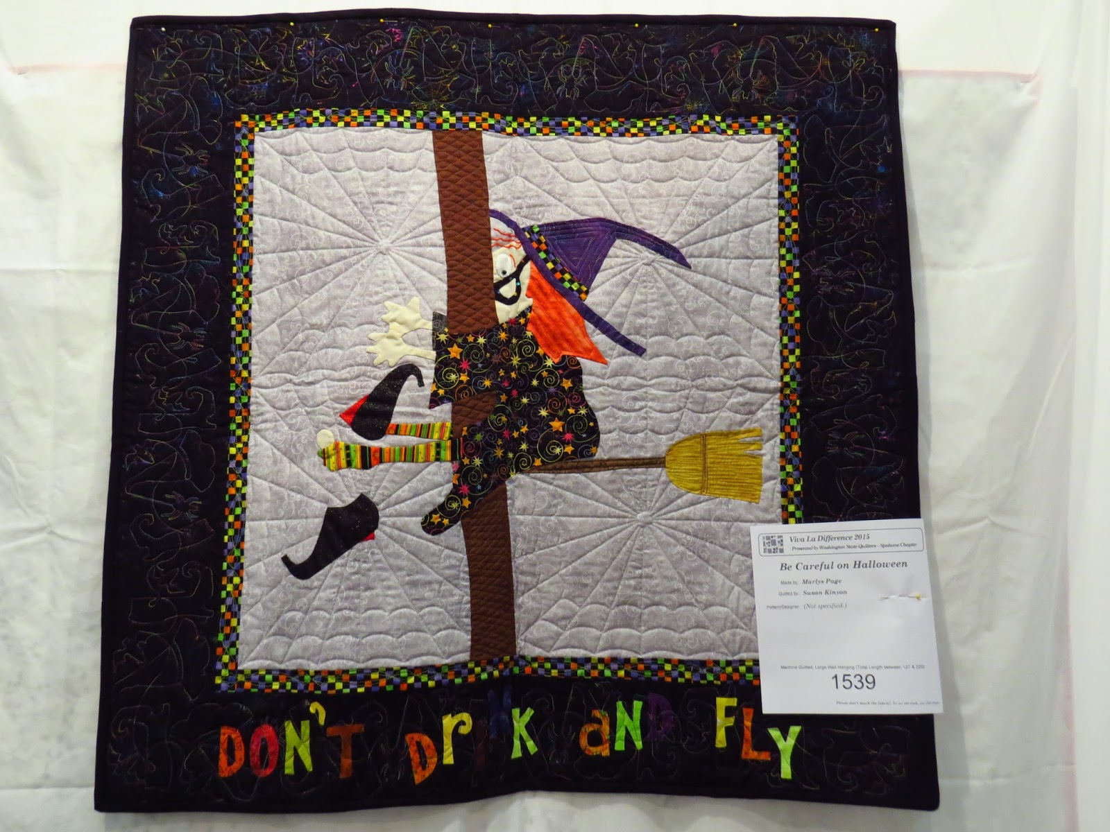 Natalia's Fine Needlework Washington State Quilt Show 2015