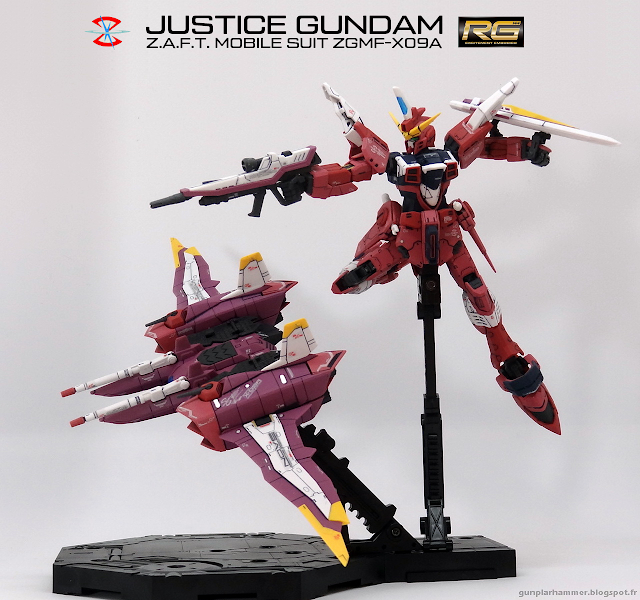 RG Real Grade Justice 1/144 ZGMF-X09A fluoresecent