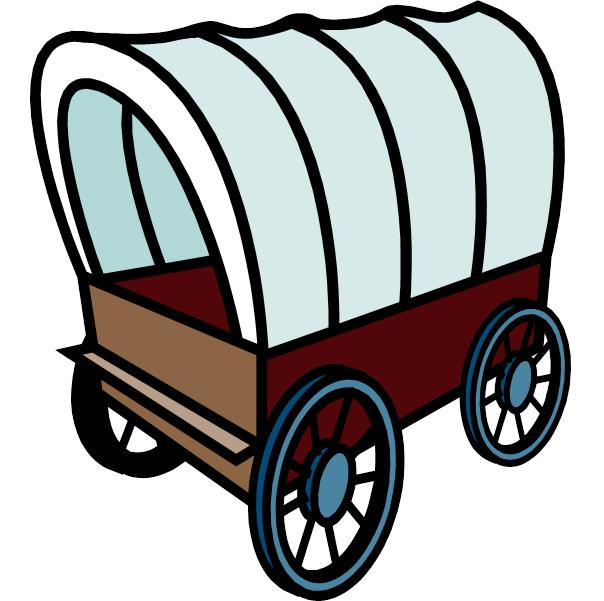 wagon train clip art free - photo #7