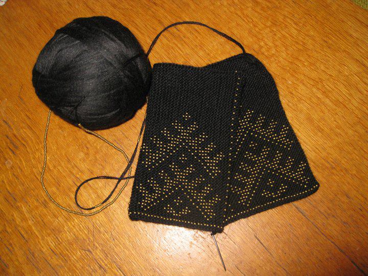 Tina's handicraft 120 designs knitted pattern with beads