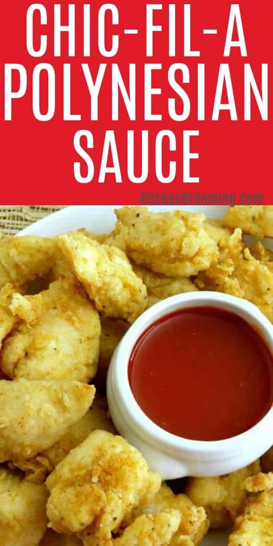 CHICKFILA POLYNESIAN SAUCE RECIPE THINKERING