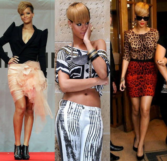 catwalks and snapshots: Style Timeline: Rihanna
