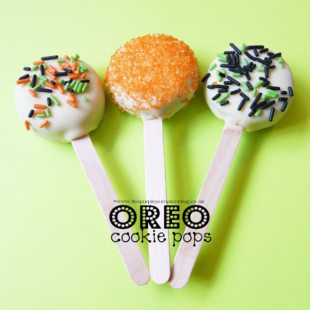 Oreo Cookie Pops | The Purple Pumpkin Blog